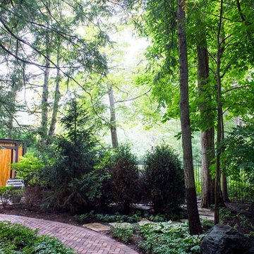 Colorful Outdoor Living in Glenview