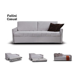 Italian Sofa Sleeper Fellini by Seduta D'Arte - $2,150.00 - Sleeper Sofas