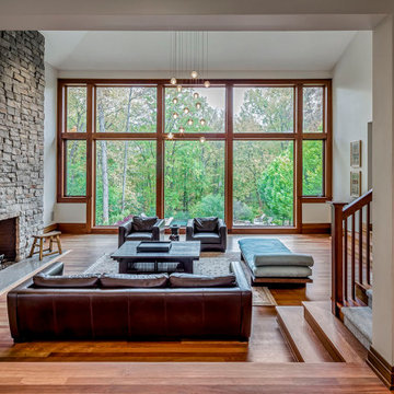 Asian Infused Prairie Style Home