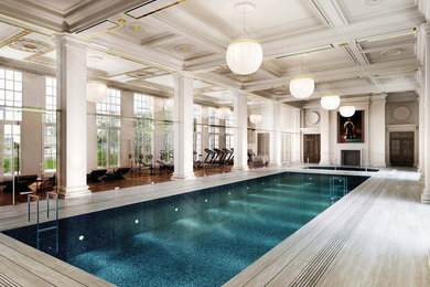 This is an example of a classic swimming pool in London.