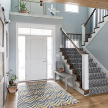 pattern carpet stair