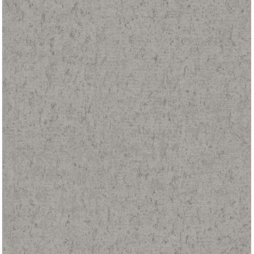 2896-25317 Guri Concrete Texture Wallpaper in Soft Grey Silver Sheen Colors