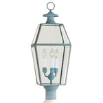 Norwell Lighting - Norwell Lighting 1068-VE-BE Olde Colony - Three Light Outdoor Post Mount - NULL