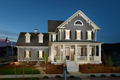 This is an example of a large traditional exterior in Denver.
