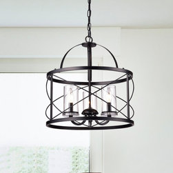 3-Light Chandelier, Flush Mount & Pendant - Chandeliers