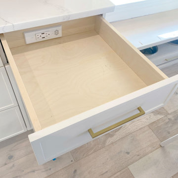 Kitchen In-Drawer Charging Outlets