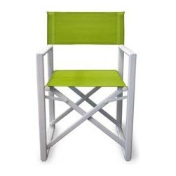 Urban Home Director&rsquo;s Patio Chair-Lime Green - Outdoor Folding Chairs
