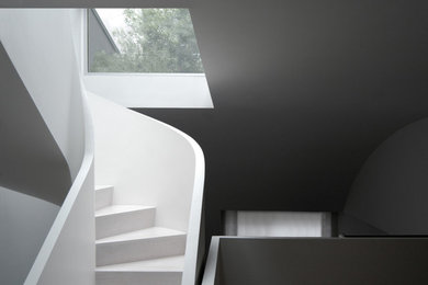 Design ideas for a modern staircase in New York.