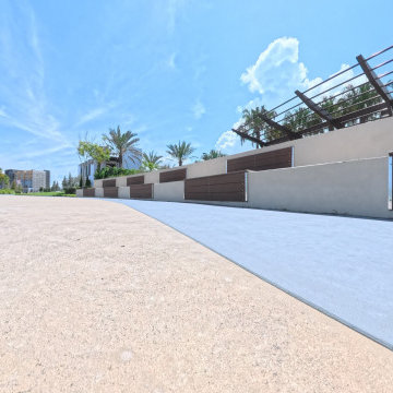 Borrow West Park | Exposed Aggregate