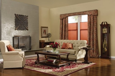 Draperies and Cellular (Honeycomb) shades