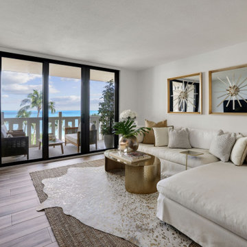Coastal Sophisticated Living Room