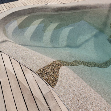 Emocionante piscina de arena en Tirgo
