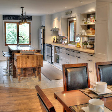 Renovation of a century cottage in St-Sauveur, Québec