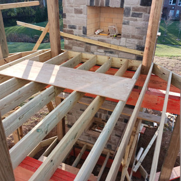 Union | 2-Story Covered Octagon Custom Deck