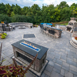Create a Space with Two Fire Pits - Outdoor Fireplaces