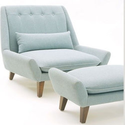 upholstery we love - palm springs chair - Living Room Chairs