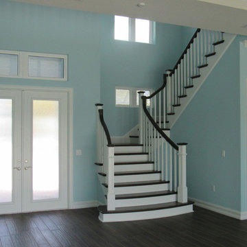 Box Newel/ Radius Flare Project. Hill Res. Satellite Bch FL