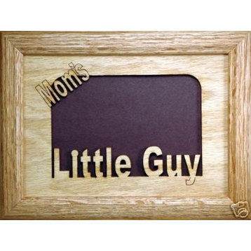 Mom's Little Guy Picture Frame and Matte, 5"x7"
