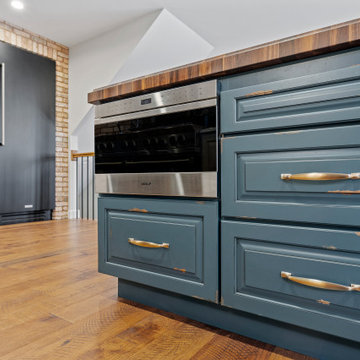 High-End Kitchen Remodel | Newburg Green Cabinetry
