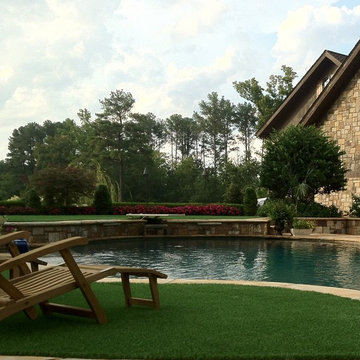 Artificial Grass Lawn and Landscape Installations