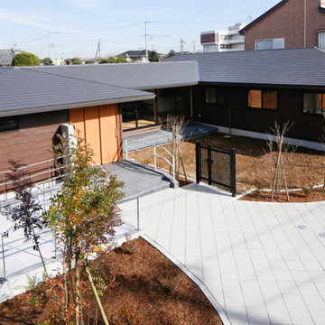 光と風をとりこみ地域とつながる障がい者のための住まい「グループホームひなぎく」