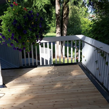 5/4x5" Western Red Cedar Roof Top Deck