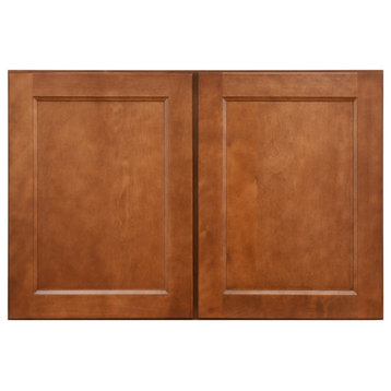 Sunny Wood ESW3624-24-A Ellisen 36"W x 24"H Double Door Wall - Amber Spice