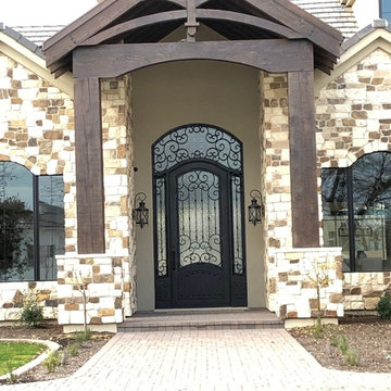 Visionmakers Custom Stone & Steel Doors