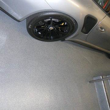 Quartz Epoxy Garage Floor