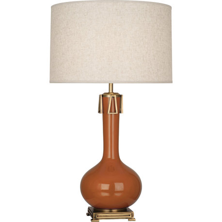 Athena Table Lamp, Cinnamon