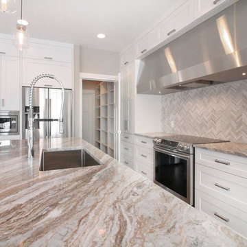 Fantasy Brown Granite Kitchen
