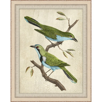 Blue Birds 5, Giclee Reproduction Artwork