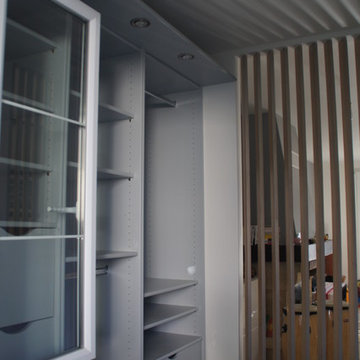 Un dressing familiale pratique dans l'entrée