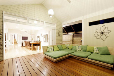 This is an example of a beach style deck in Perth.