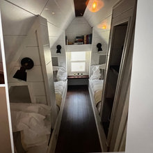 Sage Drive Bunk House Stairs and Sitting Room