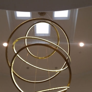 mulholland estates custom ring chandelier