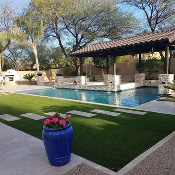 Pool/Spa Backyard Peoria AZ