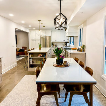Colonial Kitchen Remodel – A Kitchen Island Worth Gathering Around