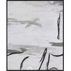 Paragon Abstract Contemporary White on White I Wall Art 2501