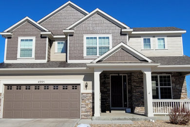 Example of a classic exterior home design in Denver