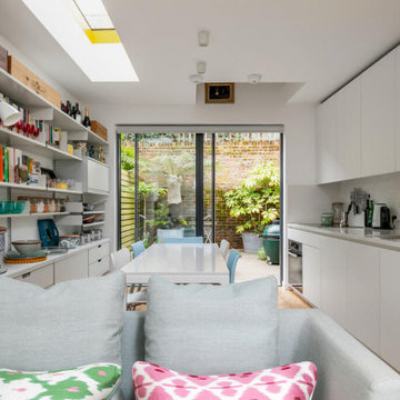 Terrace house in Winchester conservation area