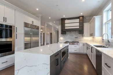 Trendy kitchen photo in Chicago
