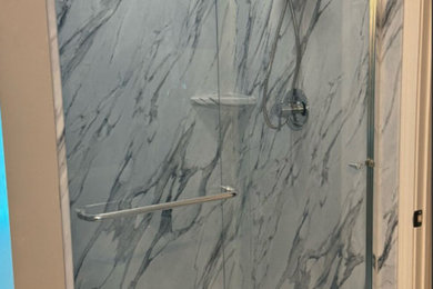 Bathroom - contemporary bathroom idea in Detroit