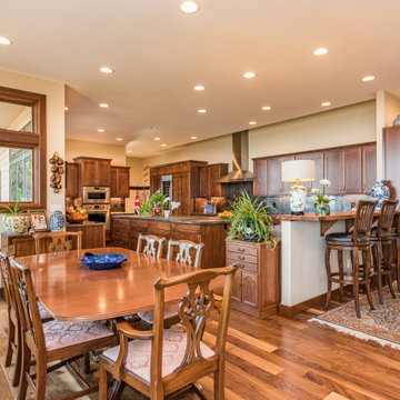 Water Views and Elegant Details Define Sequim Custom Home