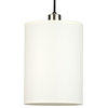Meridian Small Pendant Light In Anna Red Shade