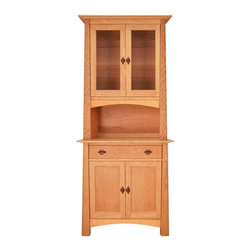 Cherry Moon Small China Cabinet & Sideboard 38" - China Cabinets And Hutches