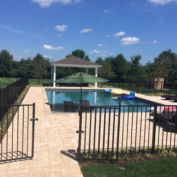 Classic Pool and Fire Pit