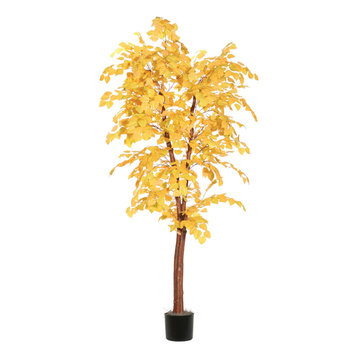 Vickerman 6' Golden Aspen Deluxe Tree