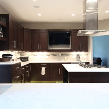 View from Pass Through of Kitchen from Living Room