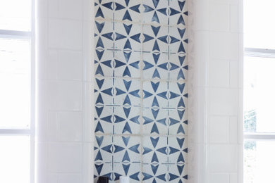 Inspiration for a double-sink bathroom remodel in Los Angeles